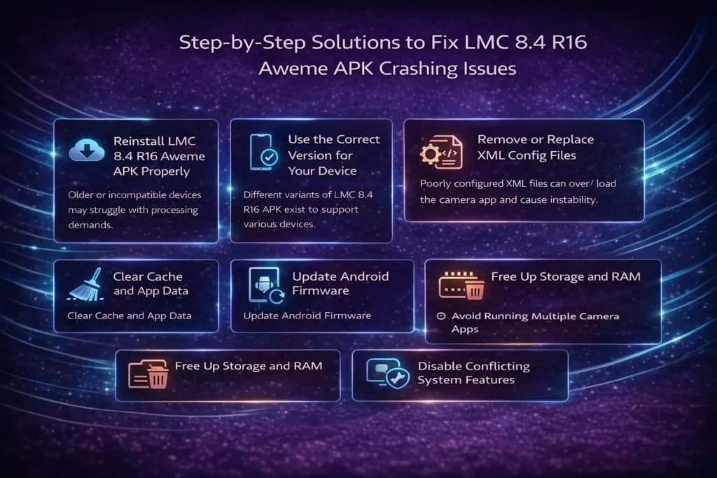 How to Fix LMC 8.4 R16 Aweme APK Crashing Issues on Android 3 Solutions to Fix LMC 8.4 R16 Aweme APK