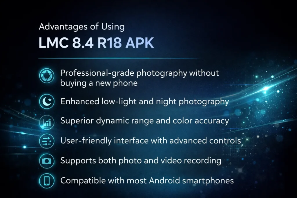 Download LMC 8.4 R18 APK for Android (Official 2026 Guide) 4 Advantages of LMC 8.4 R18 APK