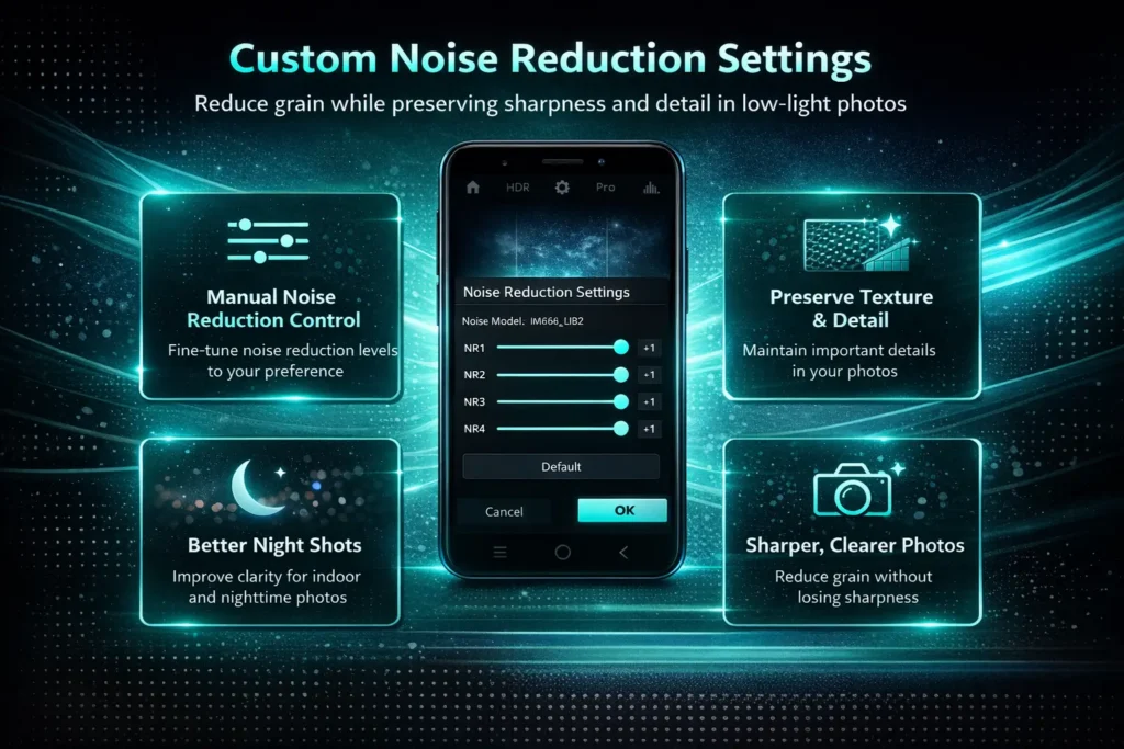 Top Hidden Features in LMC 8.4 APK You Should Try 2 Custom Noise Reduction Settings
