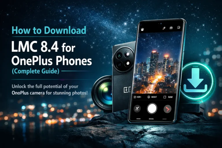 How to Download LMC 8.4 for OnePlus Phones (Complete Guide)