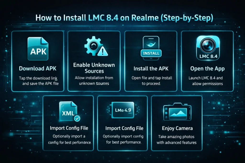 LMC 8.4 for Realme Phones – Features, Installation Guide 3 How to install LMC 8.4 on Realme